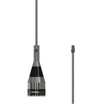 Antena Móvel Vhf 57cm 100w 1/4 De Onda 130-900mhz Ap0186 Steelbras
