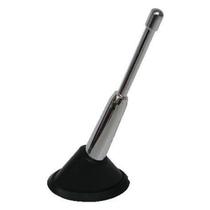 Antena para Carro Decorativa Universal 150mm Cromada Haste Curta