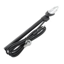 Antena para Fusca com chave base cromada Antena para Fusca com chave base cromada