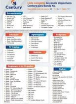 Antena Parabólica Century 75cm Banda Ku C/ 2 Midiabox B7