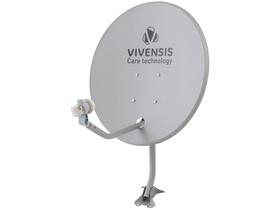 Antena Parabólica Externa Banda KU Vivensis TV Sat 491 Antena Parabólica Externa Banda KU Vivensis TV Sat 491