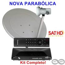 Antena Parabólica KU 60 cm com 1 Midiabox B5 Century