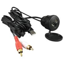 Antena Prospec Mini Plug USB Boating 4,3 cm de diâmetro Antena Prospec Mini Plug USB Boating 4,3 cm de diâmetro