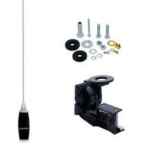 Antena Px 1,40mt Fusca Saveiro Montada Strada Suporte Calha