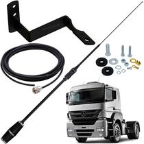 Antena Px Bobinada Black Argentina 1,63m Cabo 5,5m Suporte Dianteiro Mb Axor Antena Px Bobinada Black Argentina 1,63m Cabo 5,5m Suporte Dianteiro Mb Axor