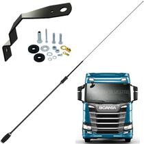 Antena Px Bobinada Black Argentina B-2006P Suporte Dianteiro Carona Scania Parafusos Antena Px Bobinada Black Argentina B-2006P Suporte Dianteiro Carona Scania Parafusos
