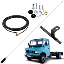 Antena Px Inox Mini Maria Mole 1,40 metros Cabo 5,5 metros Suporte Lado Direito Carona MB 3/4 Mercedinho 709 710 Antena Px Inox Mini Maria Mole 1,40 metros Cabo 5,5 metros Suporte Lado Direito Carona MB 3/4 Mercedinho 709 710
