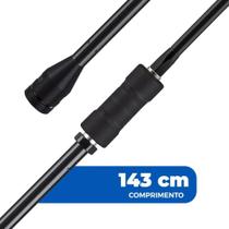 Antena PX Viuva Negra Base Prolongada com Bobina Central para Comunicações Estáveis Aquário Antena PX Viuva Negra Base Prolongada com Bobina Central para Comunicações Estáveis Aquário