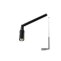 Antena retrátil e dobrável para radio baofeng VHF UHF SMA-F