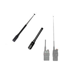Antena retrátil para radio baofeng 5R 6R 777sVHF UHF SMA-F