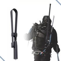 Antena tática dobrável para radio baofeng VHF UHF SMA-F