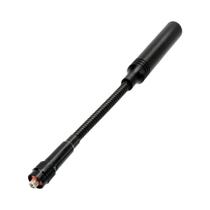 Antena Tática Gooseneck De Alto Ganho ABBREE Dual Band VHF UHF SMA-Fêmea Para Baofeng UV-5R