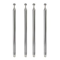 Antena telescópica Bingfu 74 cm AM FM e rádio portátil (pacote com 4)