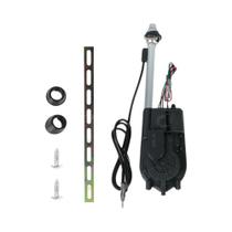 Antena Telescópica Elétrica Universal 12V AM/FM - Para Acessórios de Áudio Automotivo