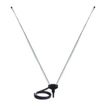 Antena Telescopica para TV Dupla 5 Elementos Cabo Coaxial