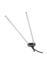 Antena Telescopica Para Tv Dupla 5 Estagios Cabo Fita 1...
