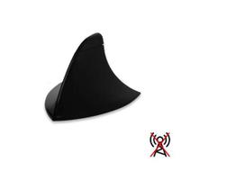 Antena Tubarão Preta Estilo Shark Universal Shekparts