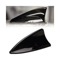Antena tubarão preto brilhante universal - Shark Fin