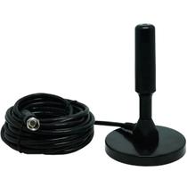 Antena Tv Digital Hdtv Conversora Interna Externa 3.5dbi Base Magnética Peining WU-3003 Preta