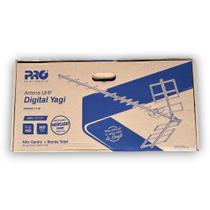 Antena uhf digital yagi alto ganho banda