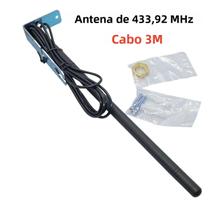 Antena Universal À Prova d'Água 433MHz Com Cabo De 3M Para Repetidor De Sinal De Rádio De Portão E