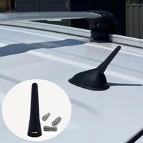 Antena Universal Preta De 6,5cm FM AM DAB Para Carro, Montagem No Teto, Acessórios Curtos Com