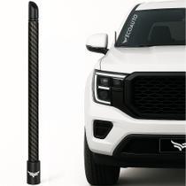Antena Universal Stubby Truck EcoAuto de 8" em fibra de carbono Antena Universal Stubby Truck EcoAuto de 8" em fibra de carbono