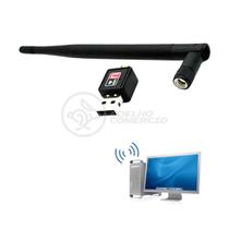 Antena USB 2.0 Receptor de WiFi Wireless Internet Sem Fio 1200Mbps 802.INN PC Notebook 45