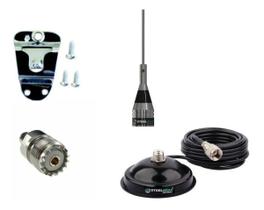 Antena Veicular Vhf1/4o B Magnética Adap Baofeng 739 Ap0186 Antena Veicular Vhf1/4o B Magnética Adap Baofeng 739 Ap0186