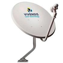 Antena Vivensis 60CM Monoponto Banda KU Chapa - MD60 Antena Vivensis 60CM Monoponto Banda KU Chapa - MD60