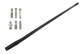 Antena Votex de borracha flexível todo-terreno de 33 cm AM/FM