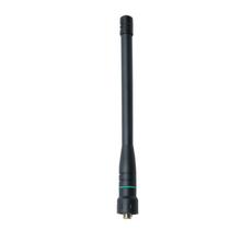 Antena whip compatível com cabo adaptador de antena UV-5R BF-888S UV-82 UV-9R Plus Preto Ajustável UHF/VHF Cabo adaptador de antena