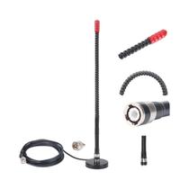 Antena Whip De Alta Ganho 27MHz SMA-Fêmea BNC Para Rádio Quansheng TK11 RT-880G UV-88 UV-98 ABBREE