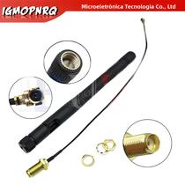 Antena WiFi 2.4GHz 3dBi Aérea RP-SMA Macho Para Roteador Sem Fio ESP8266 ESP32 Com Cabo PCI U.FL IPX Antena WiFi 2.4GHz 3dBi Aérea RP-SMA Macho Para Roteador Sem Fio ESP8266 ESP32 Com Cabo PCI U.FL IPX