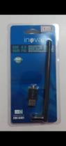 Antena wifi, USB 2.0, sem fio, 900 Mbps, inova. Antena wifi, USB 2.0, sem fio, 900 Mbps, inova.