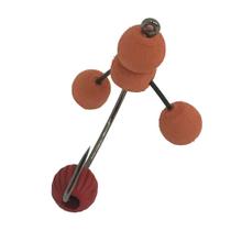 Anteninha Tamba 9mm Anzol2/0 Sasame Pitanga Ref.670- Bóias Barão