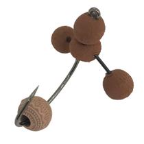 Anteninha Tamba 9mm Anzol2/0 Sasame Telha Ref.670 - Bóias Barão