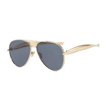 Anteojos de sol laureles Fashion Oversized Pilot para mujer oro (C3) Anteojos de sol laureles Fashion Oversized Pilot para mujer oro (C3)