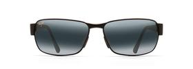 Anteojos de sol Maui Jim Black Coral polarizados rectangulares