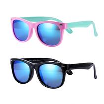 Anteojos de sol Pro Acme para niños polarizados con caucho flexible, paquete de 2