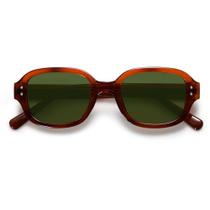 Anteojos de Sol Vintage de Tendencia SOJOS para Mujer SJ2218 (Carey Rojo)