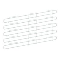 Anteparo Frontal Amapa 078 Branco Para Bandeja Ponta Kit 5
