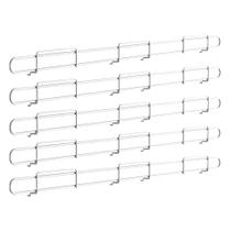 Anteparo Frontal Amapá para Gôndola Fit 0,90m Branco - Embalagem com 5 Unidades