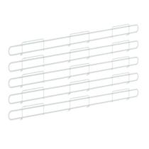 Anteparo Frontal FIT 090 Branco Para Bandeja Gondola Kit 20