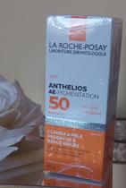 ANTHELIOS AE-Pigmentation Protetor FPS50 Tripla ação: anti-idade, antimanchas e antirrugas. - La Roche-Posay