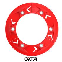 Anti-block traseiro da corrente vermalho para crf 450 r importada 02 em diante - okta Anti-block traseiro da corrente vermalho para crf 450 r importada 02 em diante - okta