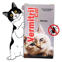 Anti Carrapato, Sarna, Verme Pulga 4 Comprimidos Mastigáveis para Gatos - Vila Flor Anti Carrapato, Sarna, Verme Pulga 4 Comprimidos Mastigáveis para Gatos - Vila Flor