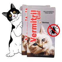 Anti Carrapato, Sarna, Verme Pulga 8 Comprimidos Mastigáveis para Gatos Anti Carrapato, Sarna, Verme Pulga 8 Comprimidos Mastigáveis para Gatos