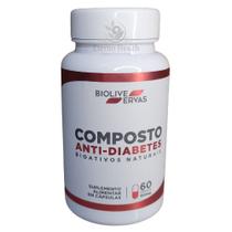 Anti Diabete 500mg 60 Cápsulas Biolive Suplemento Alimentar Anti Diabete 500mg 60 Cápsulas Biolive Suplemento Alimentar