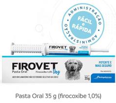 Anti-flamatório Firovet Pasta Oral 35g - Botupharma